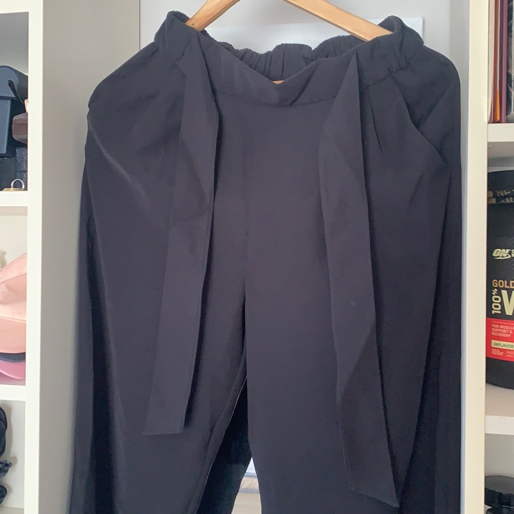 Lululemon Wide Leg Tie Front Pants